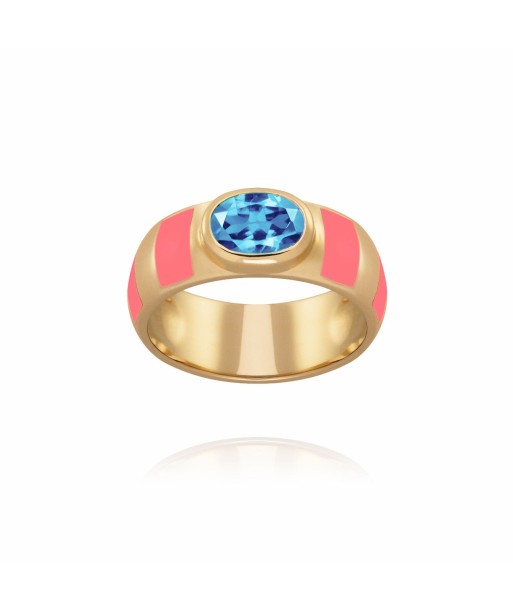 Delphine Neon Coral Ring livraison et retour toujours gratuits