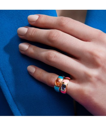 Delphine Neon Coral Ring livraison et retour toujours gratuits