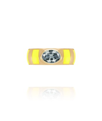 Delphine Neon Yellow ring en linge