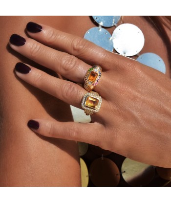 Macy Gold Ring, Citrine les muscles