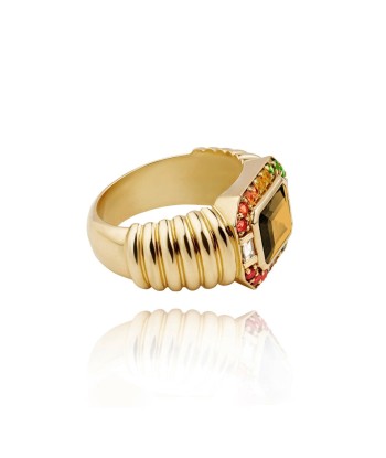 Macy Gold Ring, Citrine les muscles