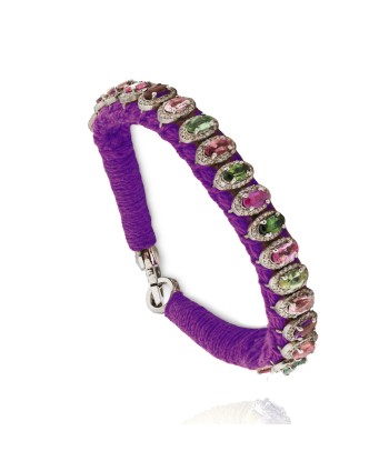 Rio Violet bracelet le des métaux précieux