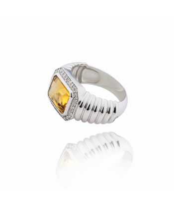 Marly Ring Silver, Citrine l'évolution des habitudes 