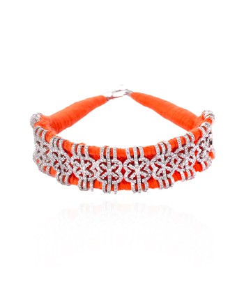 Salvador orange bracelet s'inspire de l'anatomie humaine