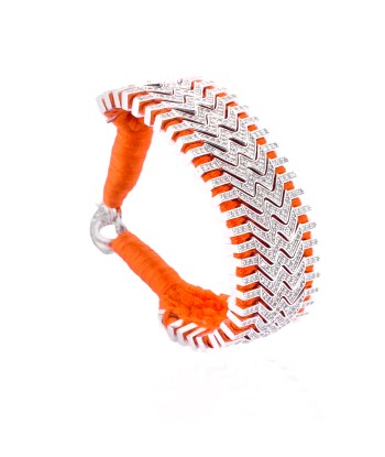 Orange Trancoso Bracelet brillant des détails fins