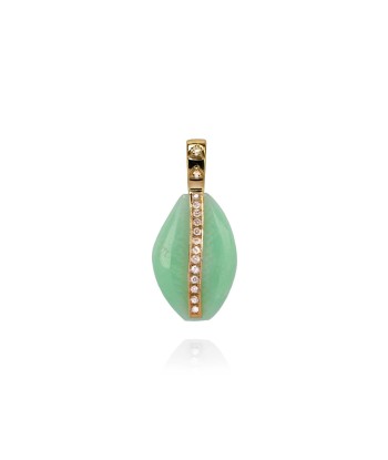 Chrysoprase Cowrie Pendant Voir les baskets